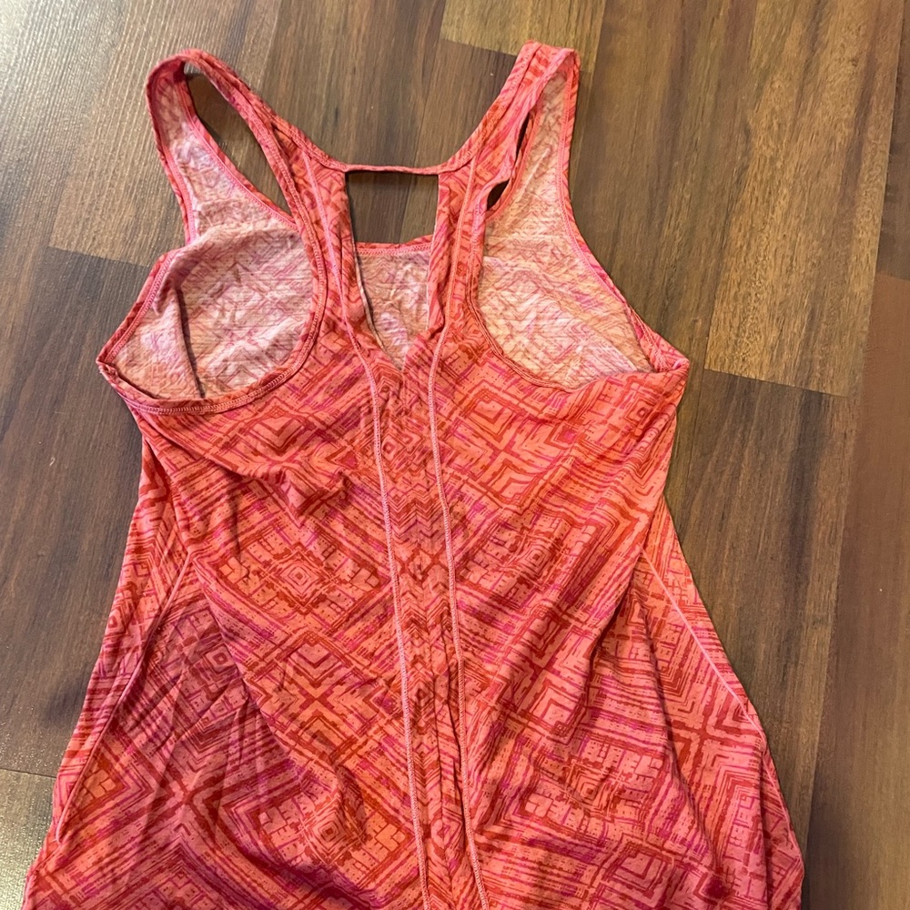 Smartwool Pattern Merino Open Back Tank Size S - image 2